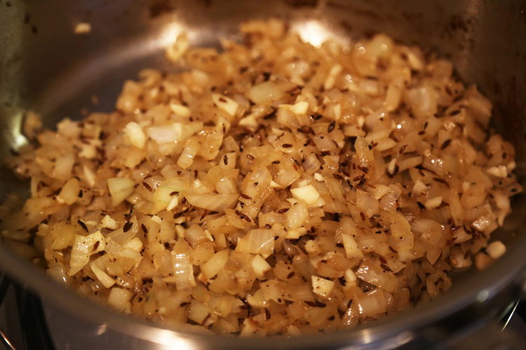 Image of Remove the skin from the chicken. Heat 1 tbsp oil and brown the chicken over high heat in a non-stick skillet in batches until it is all browned. You can also do this step on a grill outside if you’re...