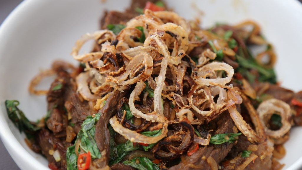 Image of Thai Chili Beef with Garlic and Thai Basil