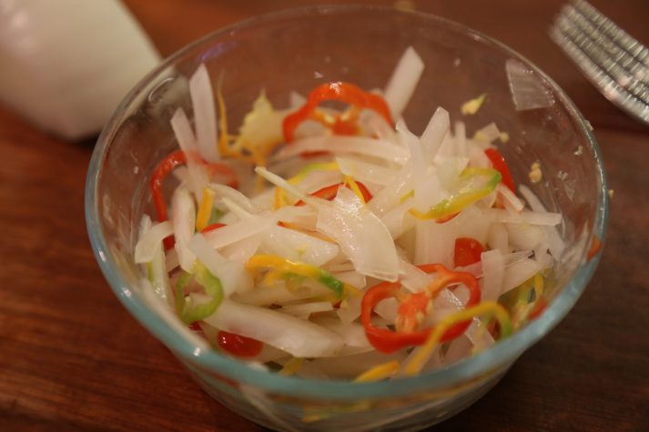 Easy Habanero Salad Topping