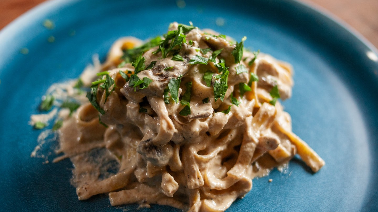 Image of Smoked Mushroom Alfredo