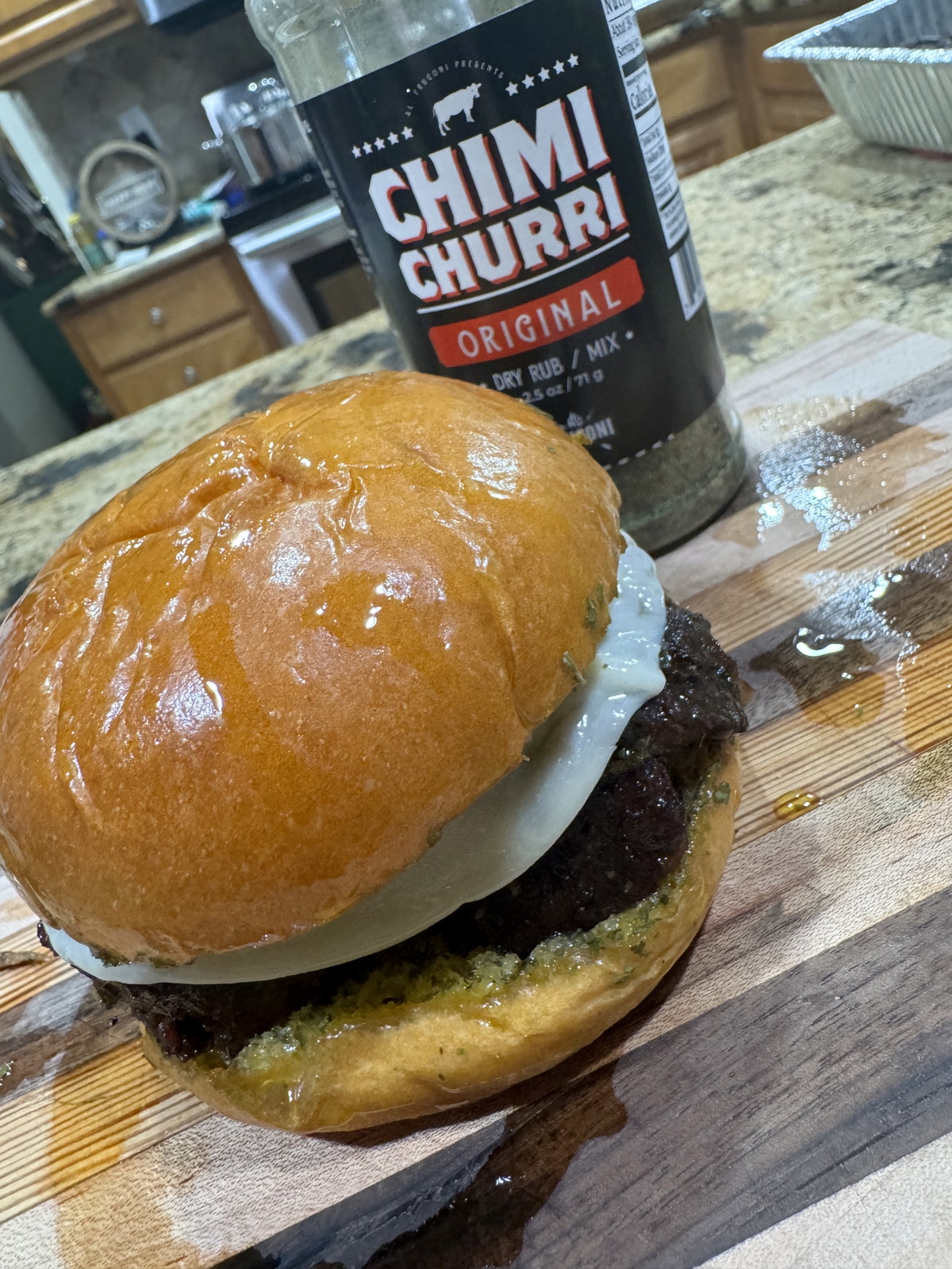 Chimichurri Poor Man's Burnt End Sandwich!