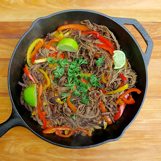 Image of vaca frita (cuban crispy beef)