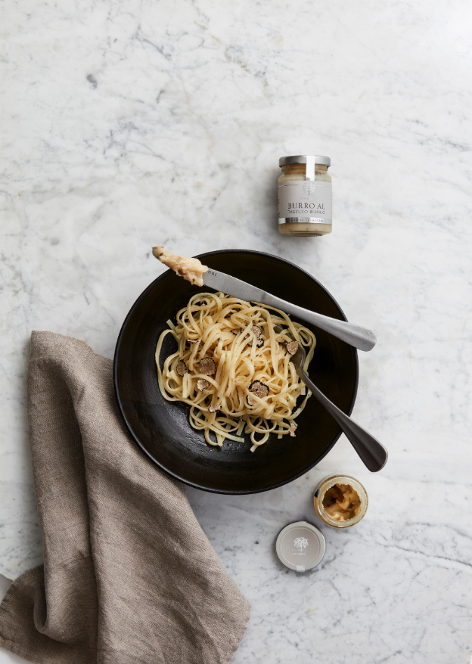 Pasta trenette med trøffelsmør