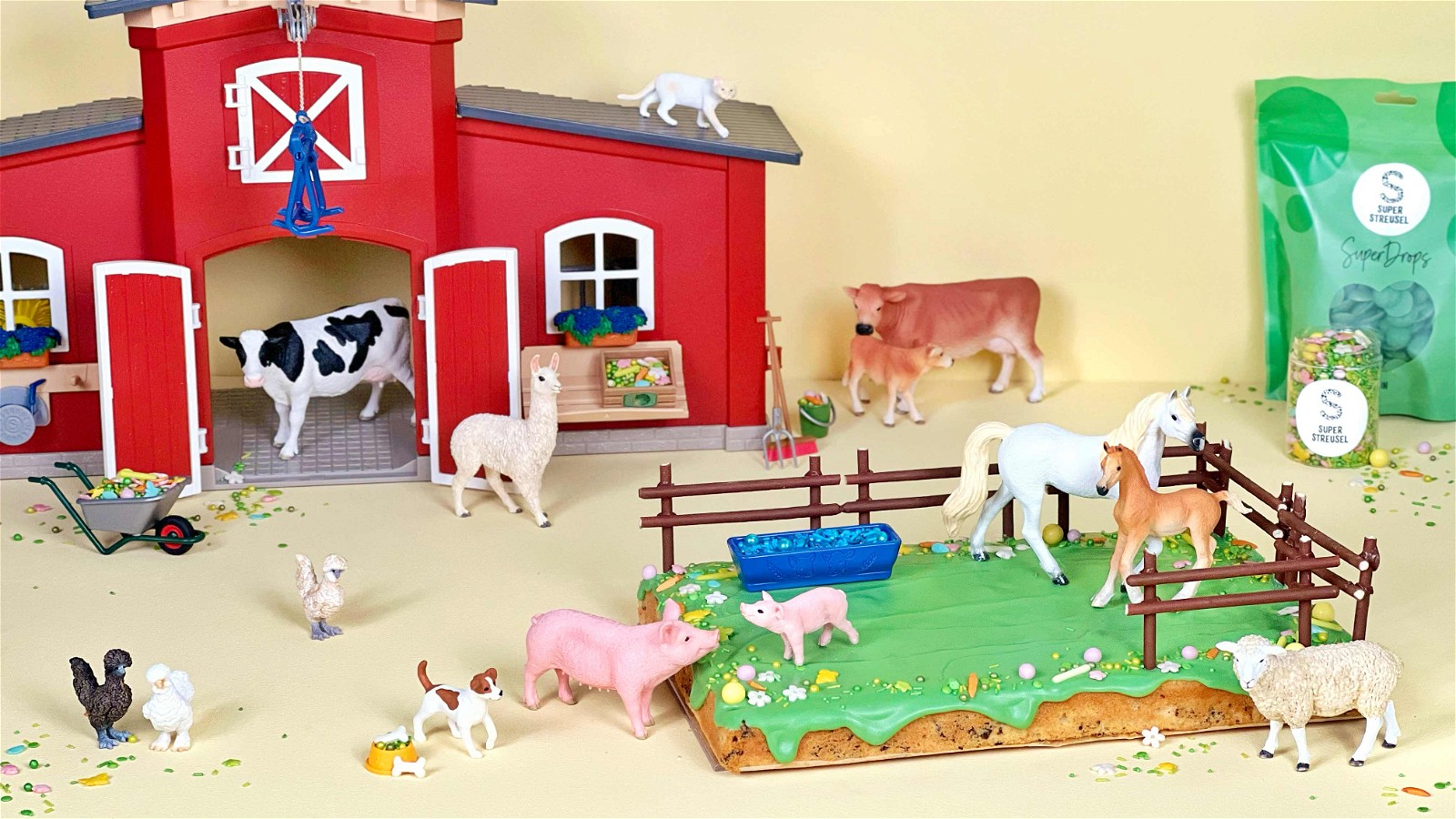 Image of Schleich Bauernhof Kuchen