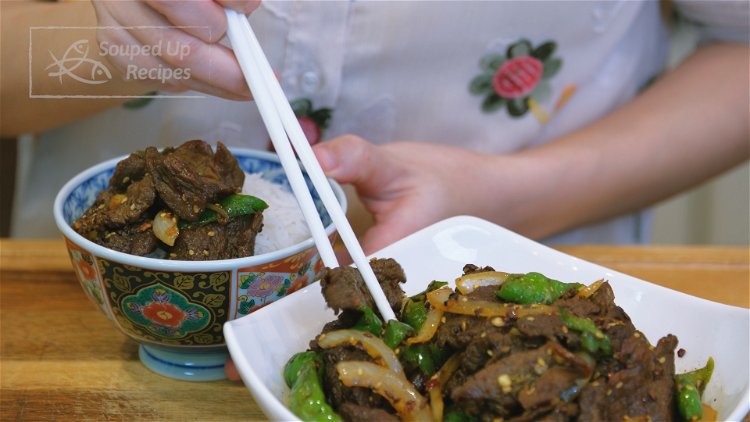 Image of Serve with white rice.