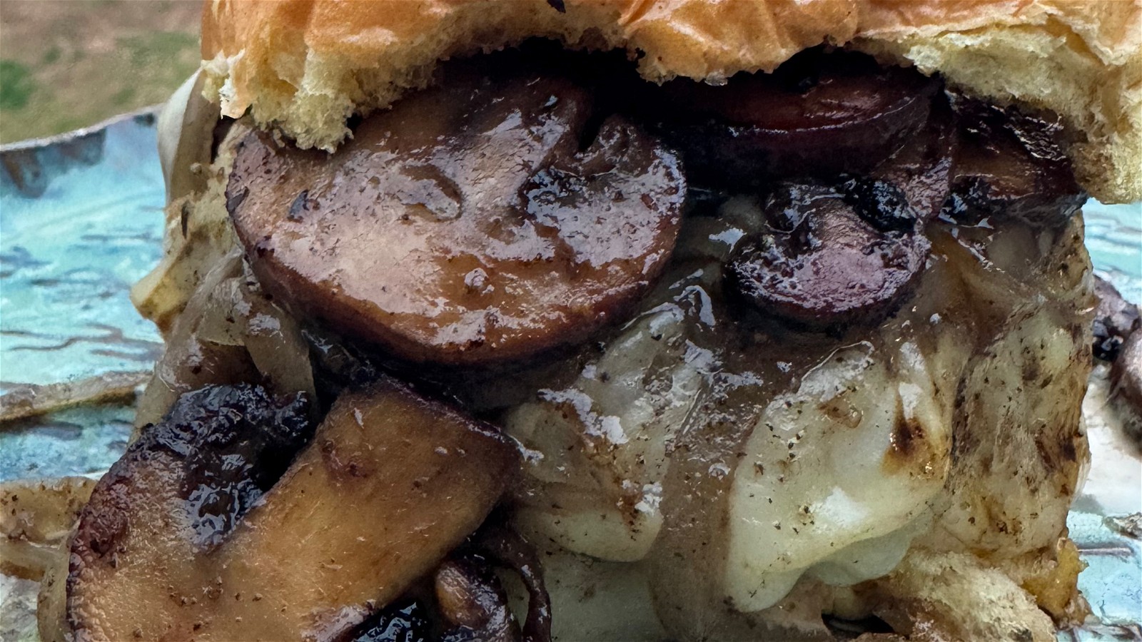 Mushroom Swiss Burger-image