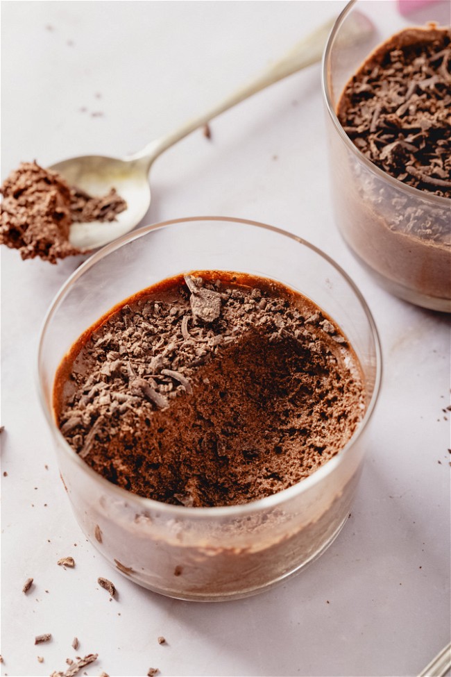 Image of Mousse de chocolate (sólo 2 ingredientes)