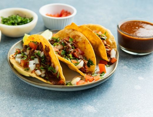 Image of “Jalisco Style” Chicken & Pork Birria Tacos