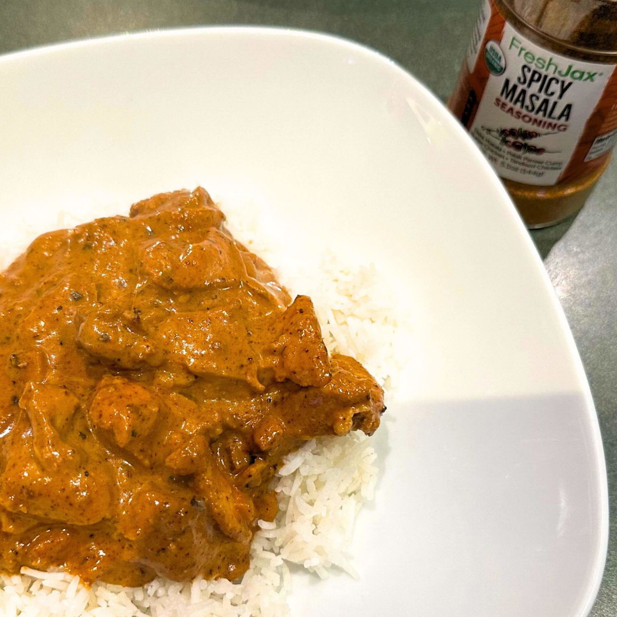 John's Easy Spicy Chicken Tikka