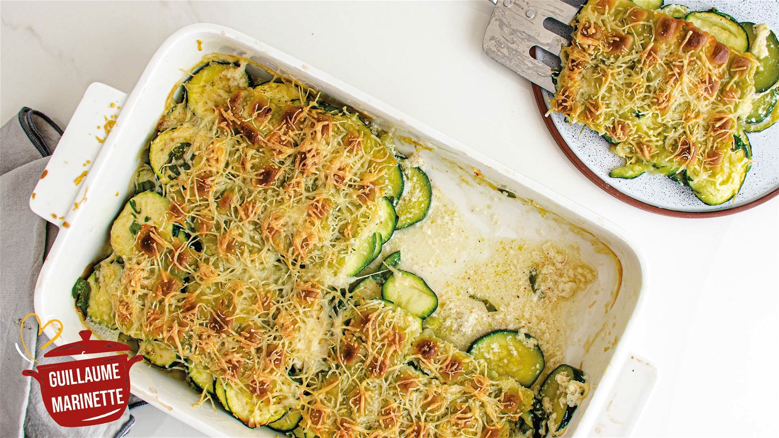 Image of Gratin de ravioles et courgettes Healthy