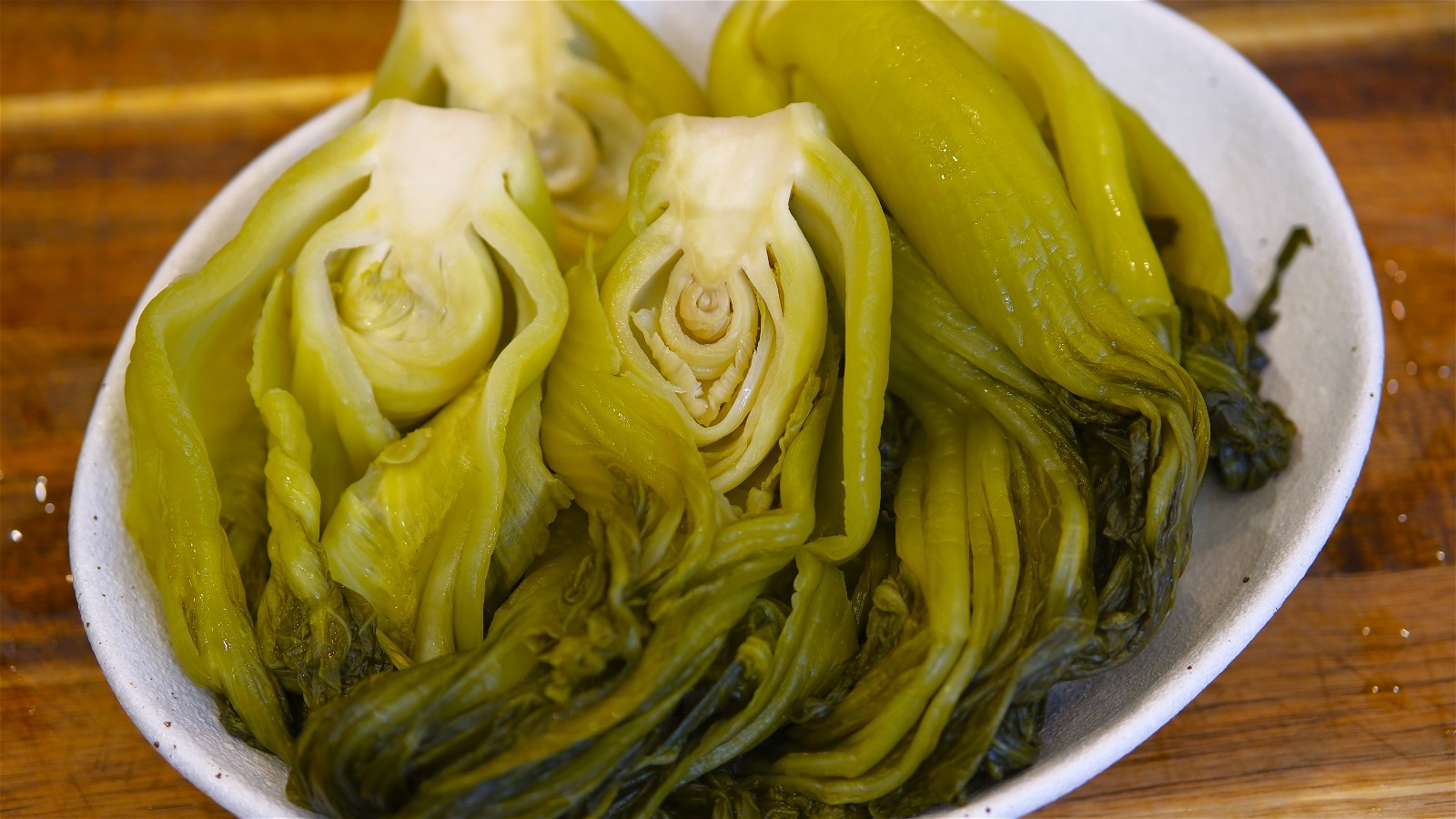Image of Homemade Chinese Pickled Mustard Greens