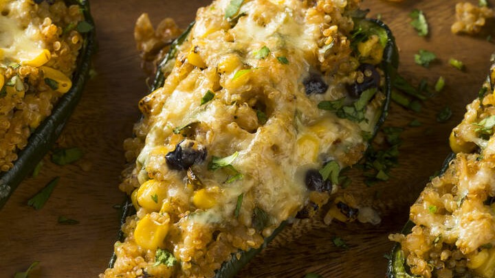 Image of Stuffed Poblano Peppers
