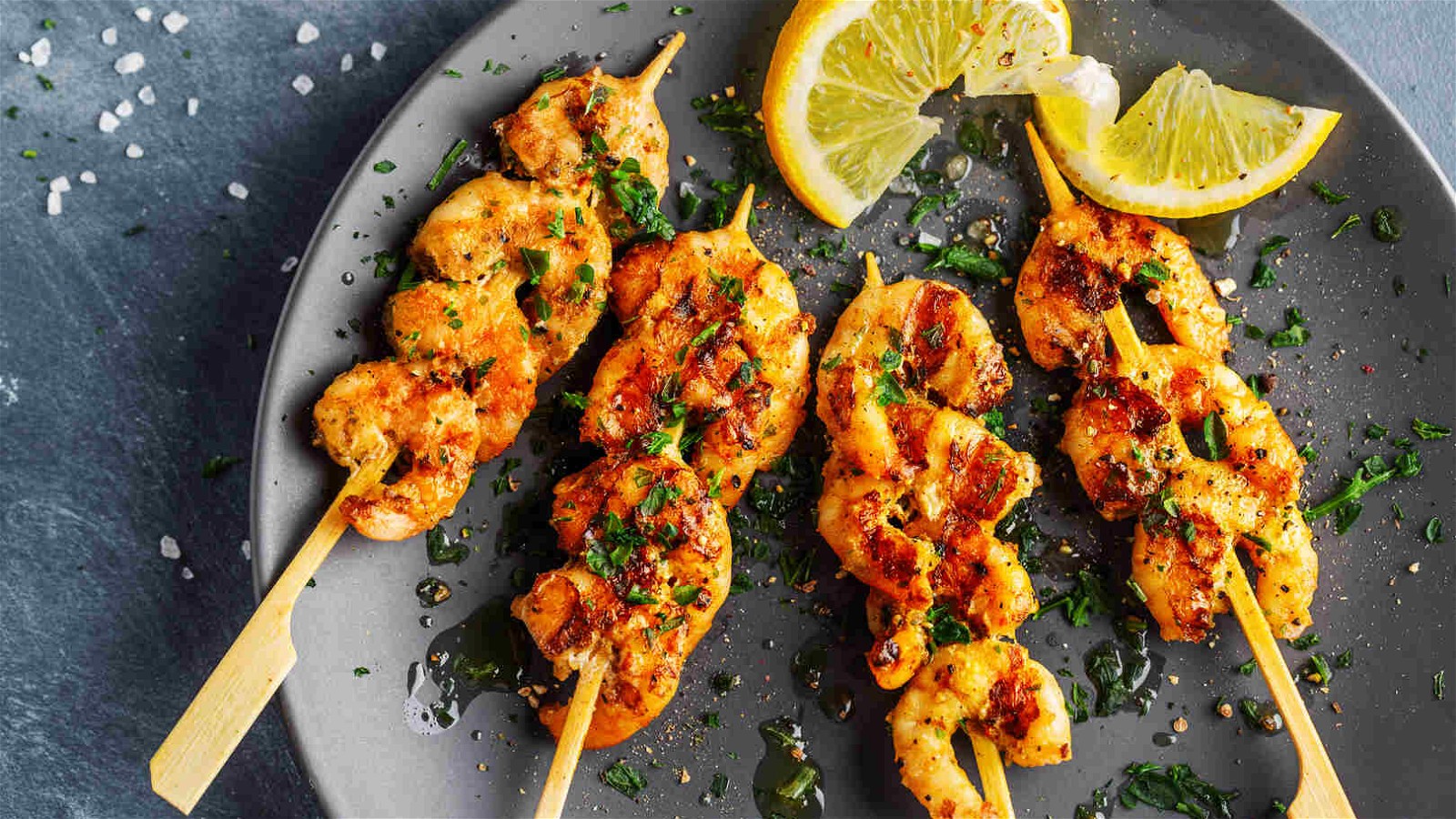 Image of Dill & Lemon Shrimp Skewers