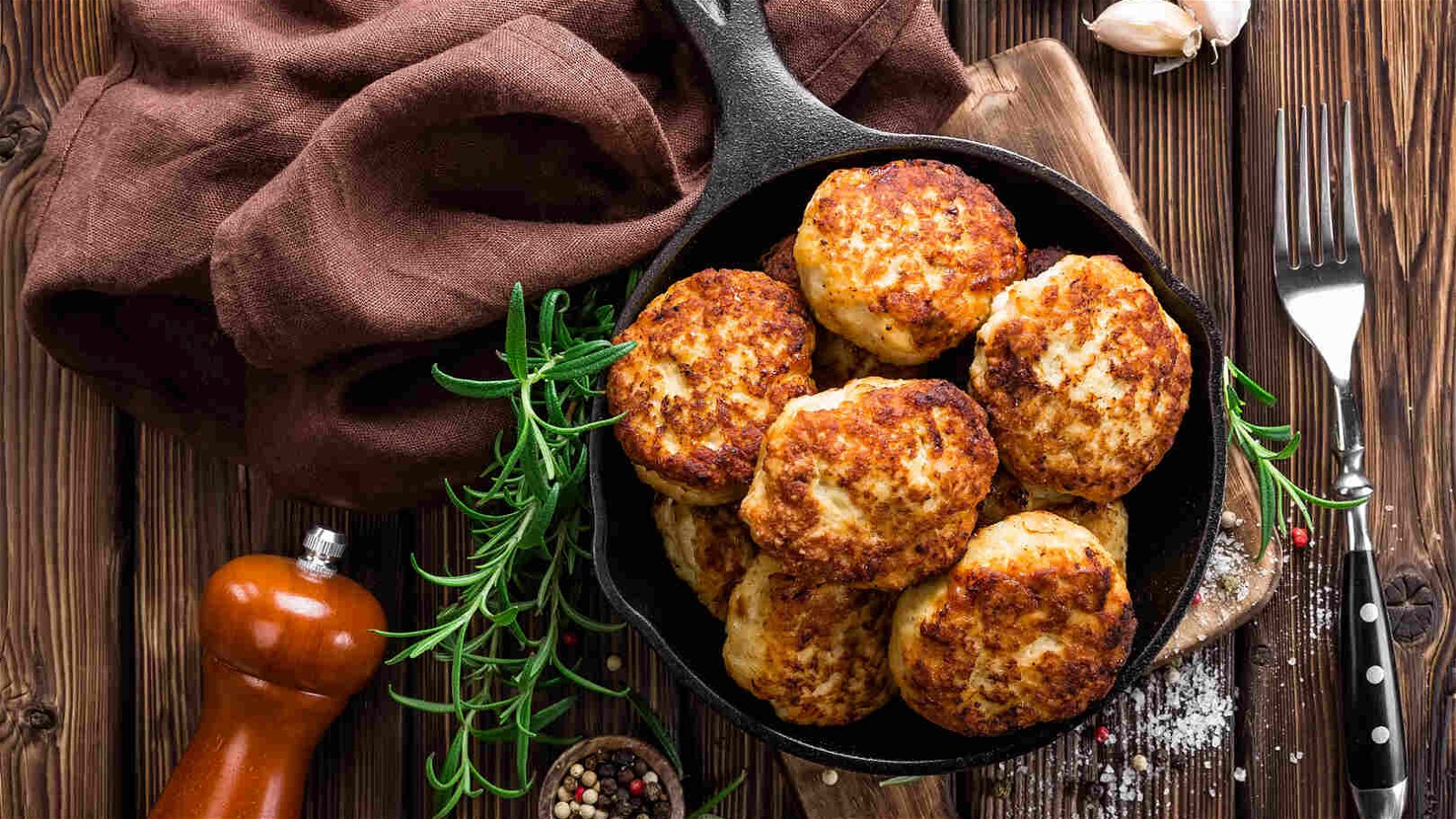 Image of Lemon-Pepper Cod Cakes