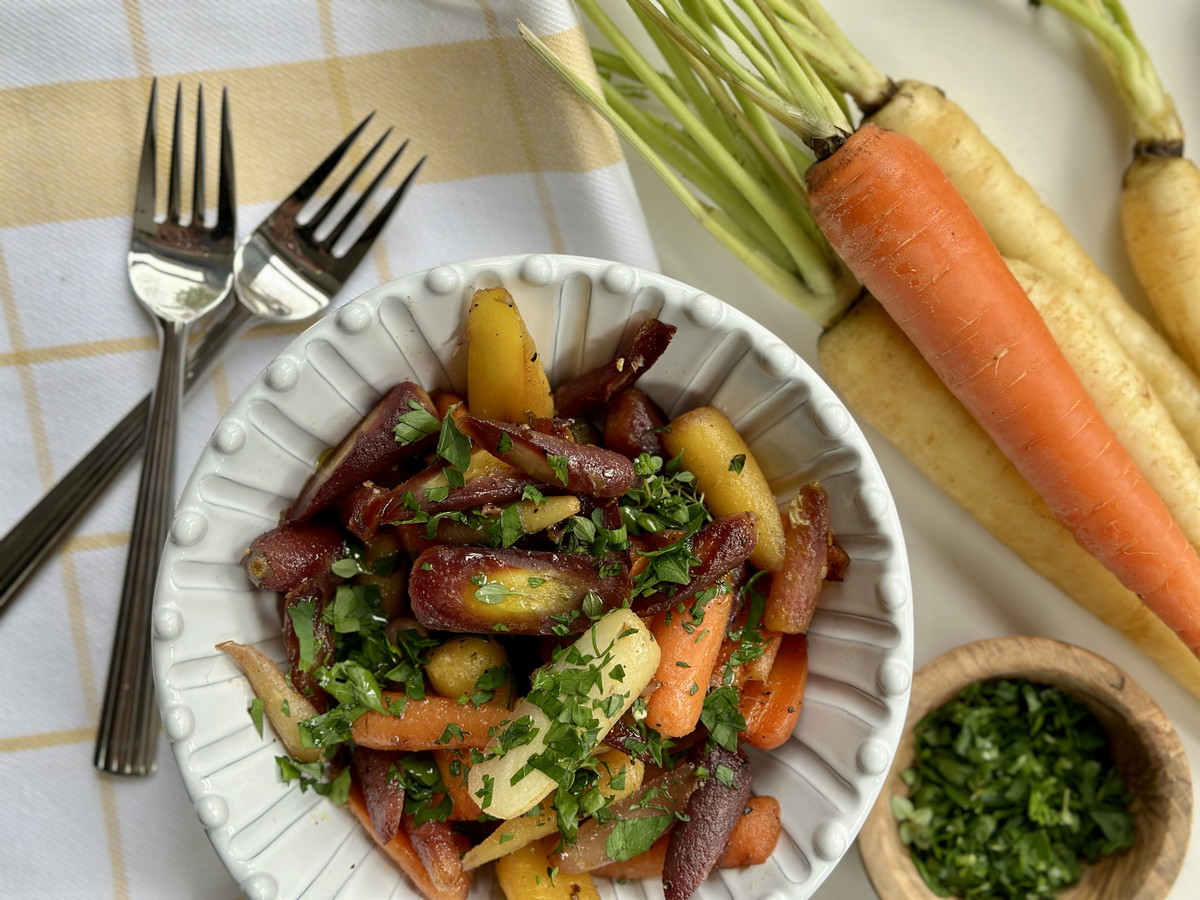 Skillet-Roasted Carrots