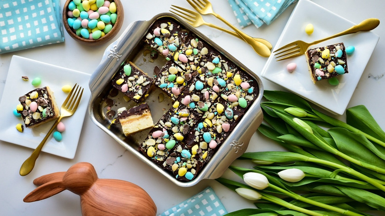 Image of Mini Egg Millionaire’s Shortbread