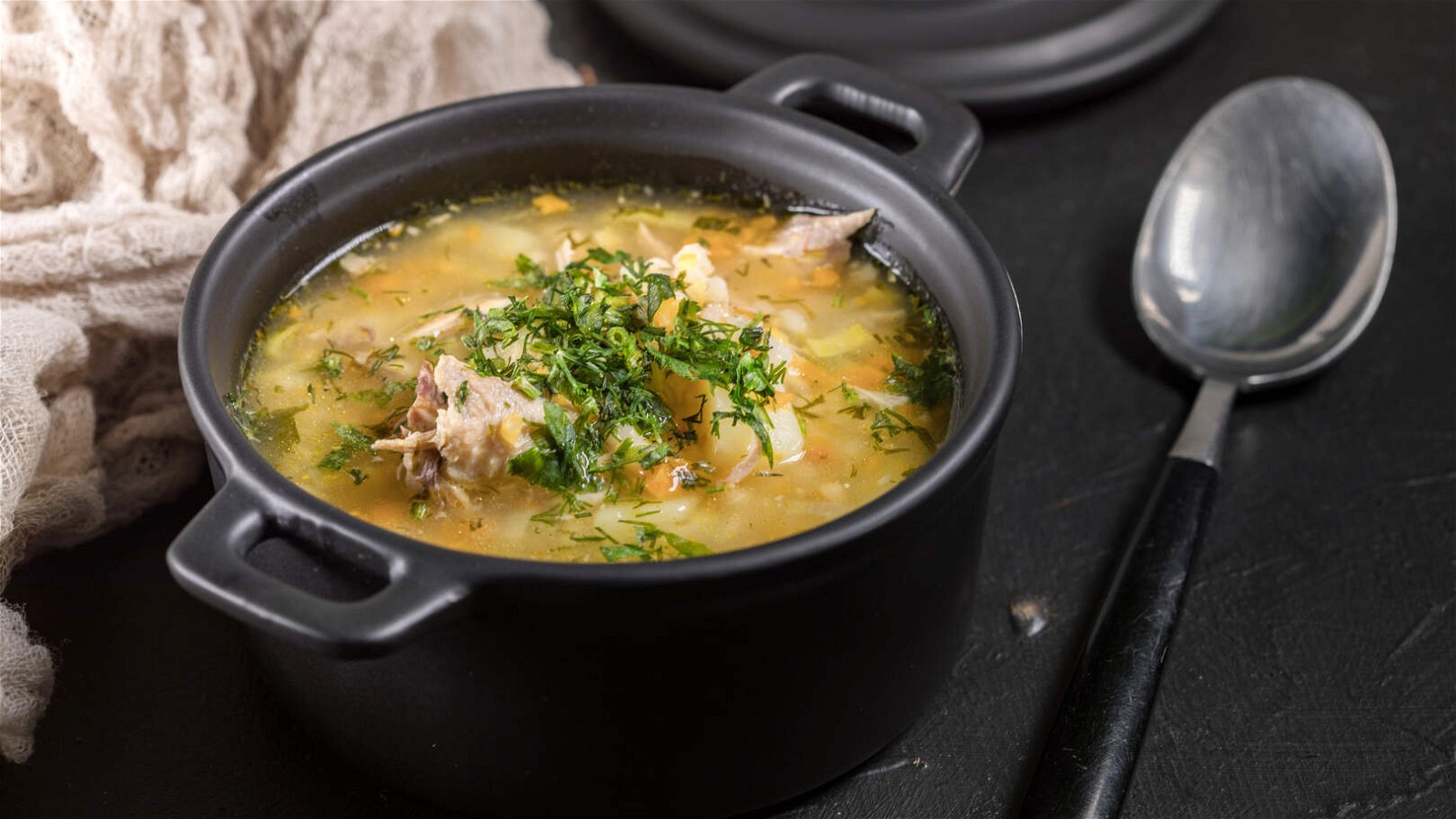 Image of Coriander Spiced Chicken Soup