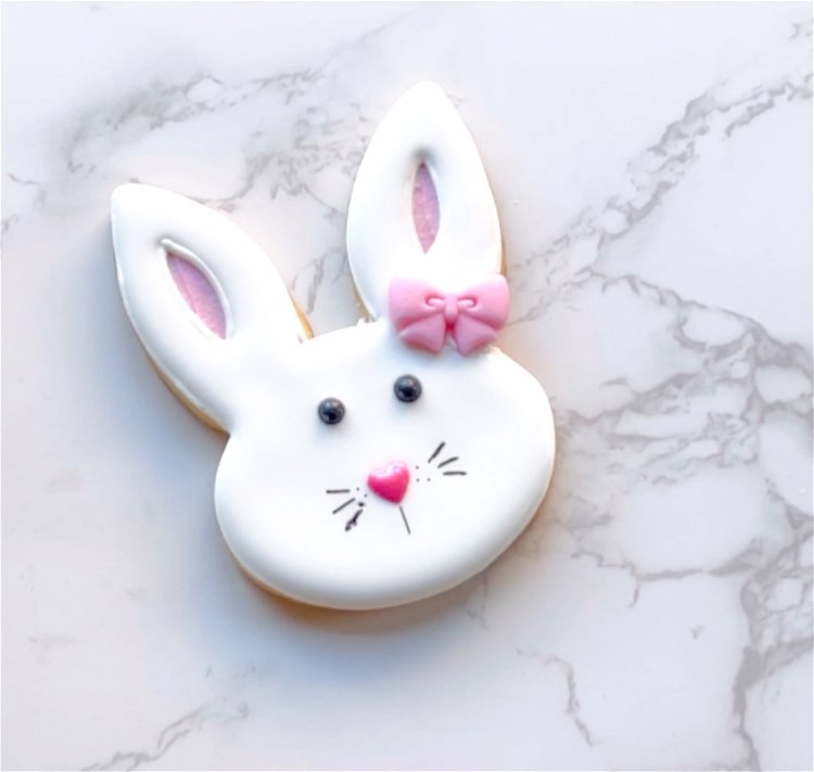 Image of Enjoy this sweet Easter Bunny cookie!