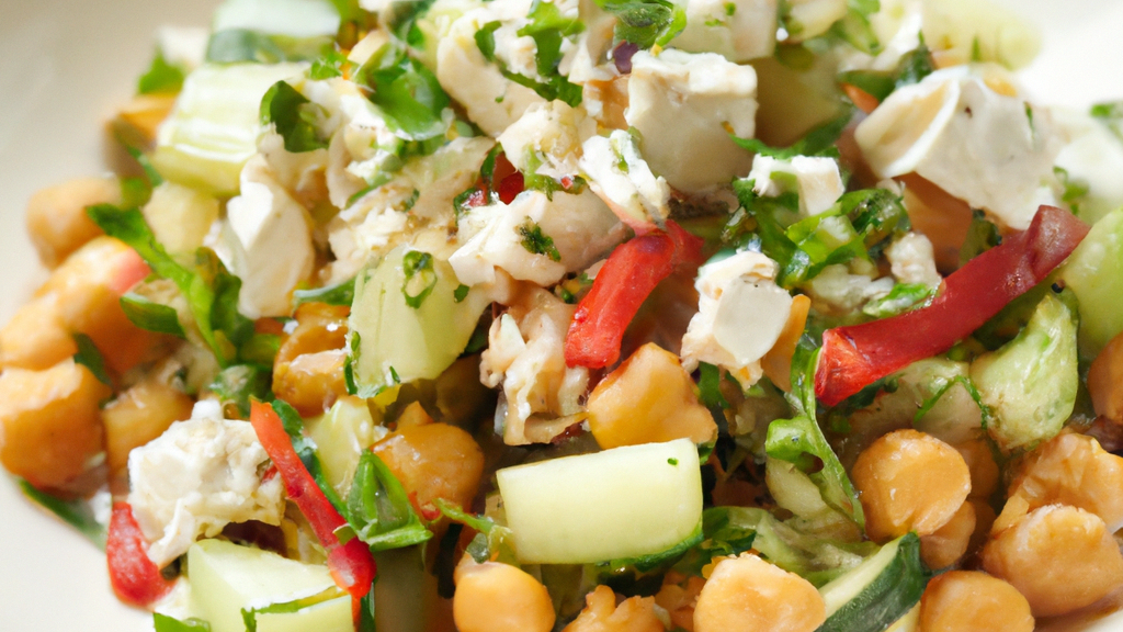 Image of Perfect Mediterranean Chickpea Salad