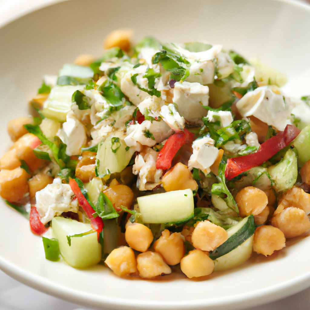 Perfect Mediterranean Chickpea Salad