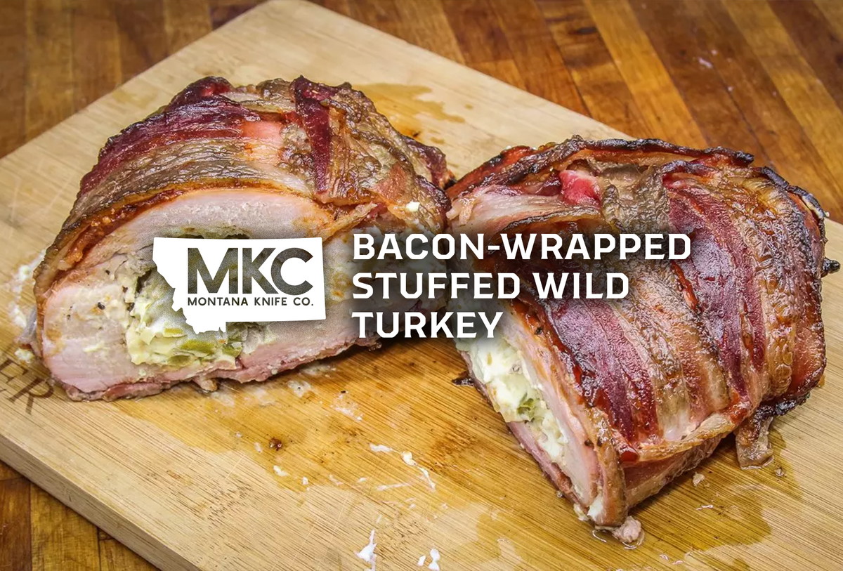 Bacon-Wrapped Stuffed Wild Turkey