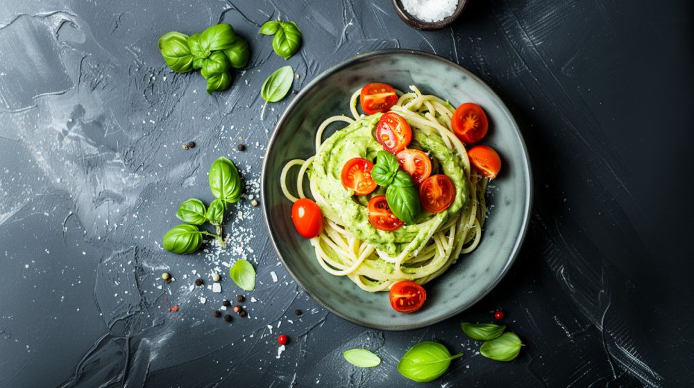 Avocado-Frischkäse-Spaghetti: Cremig, frisch, blitzschnell! &amp; Ankerkraut