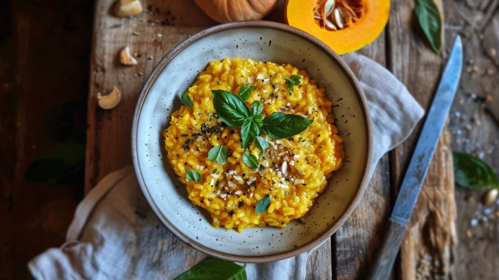 Image of Kürbis-Risotto-Rezept