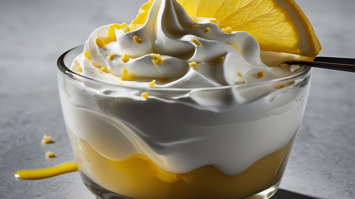 Image of 🇮🇹 Crema di limone e spuma di limone al sifone