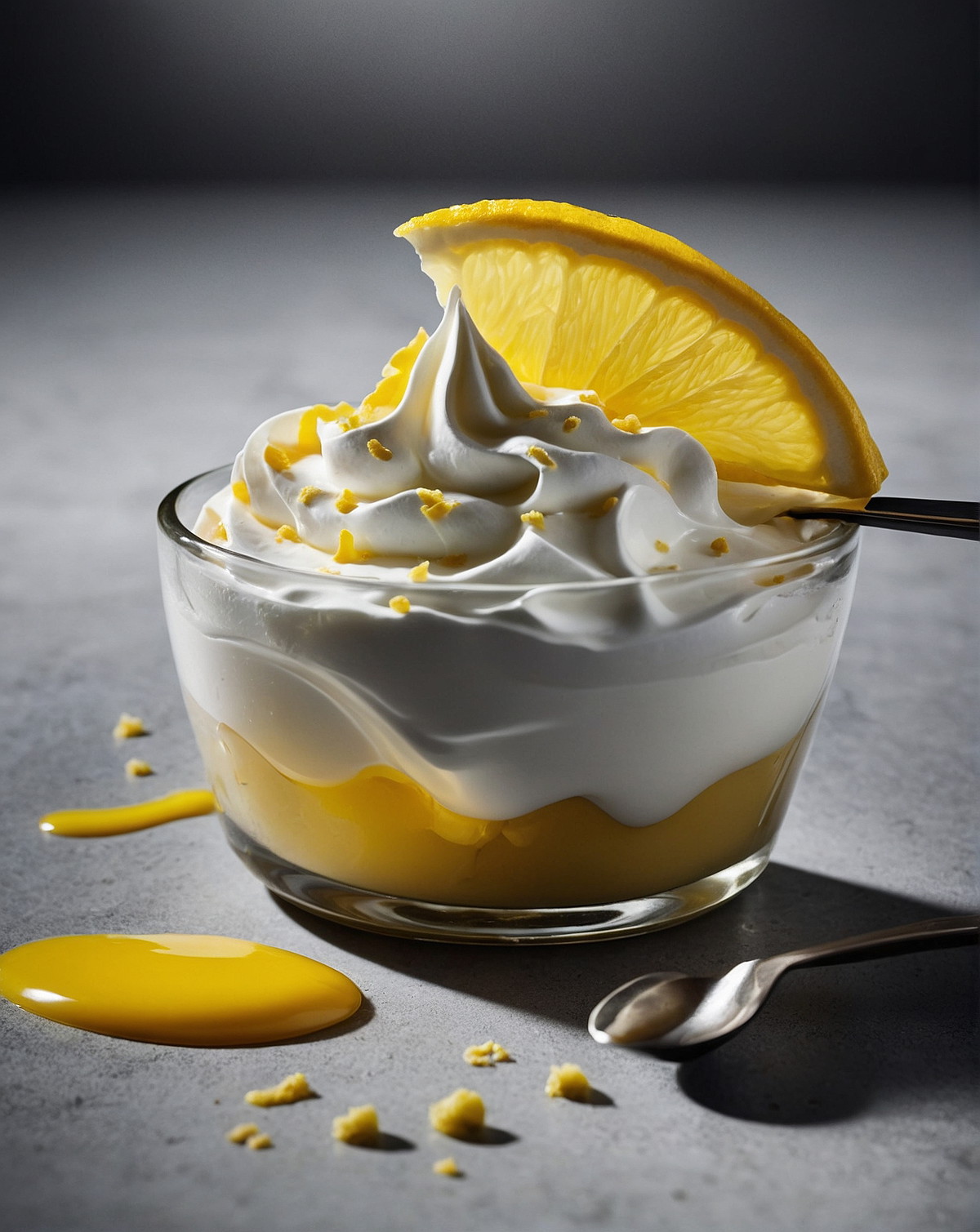 🇮🇹 Crema di limone e spuma di limone al sifone