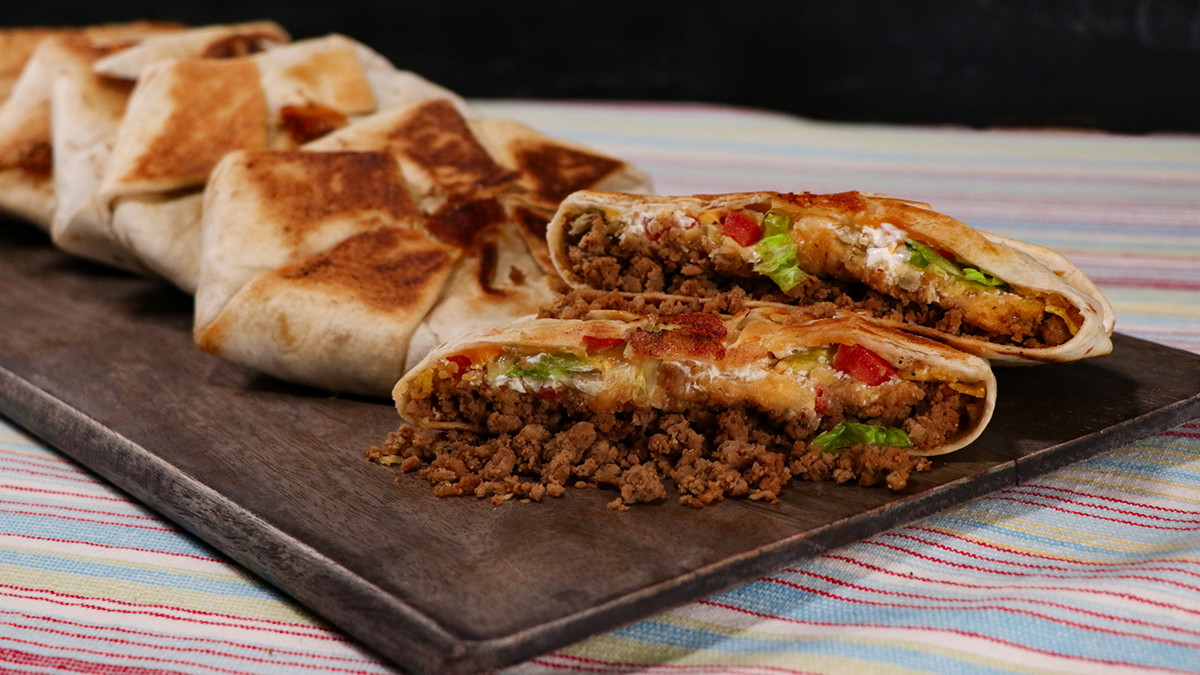 Homemade and Halal Copycat Crunchwrap