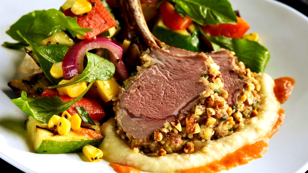Image of Almond Crusted Lamb Rack