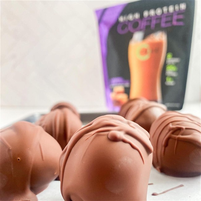 Image of Protein Chocolate Caramel Balls