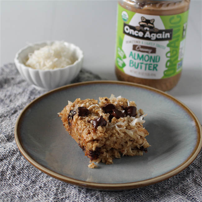 Image of Almond Butter and Coconut Baked Oatmeal