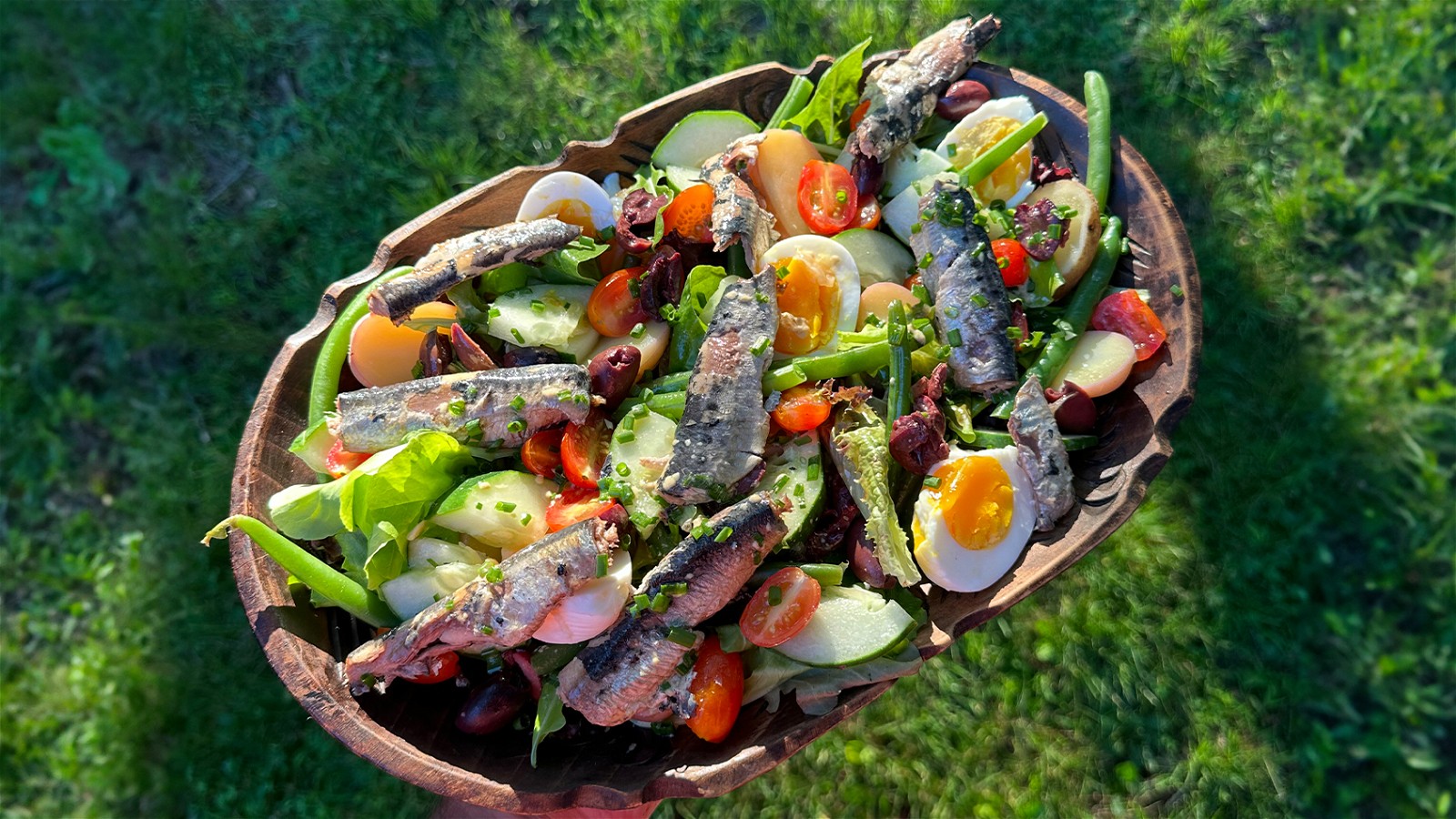 Image of Niçoise Salad with Sardines