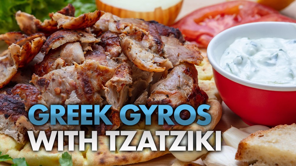Image of Greek Gyros with Tzatziki