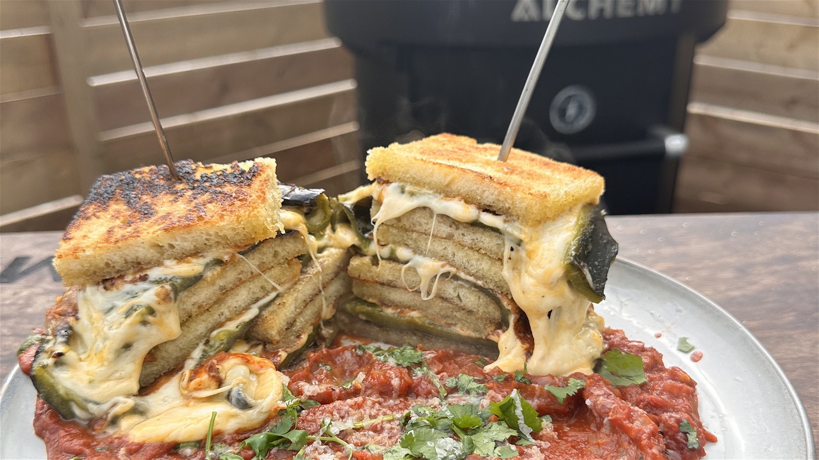 Image of Poblano Grilled Cheese
