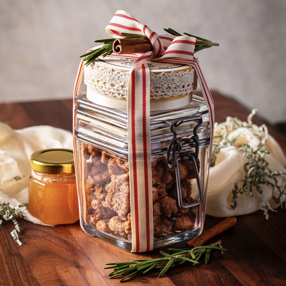 Cinnamon-Ginger Spiced Nuts