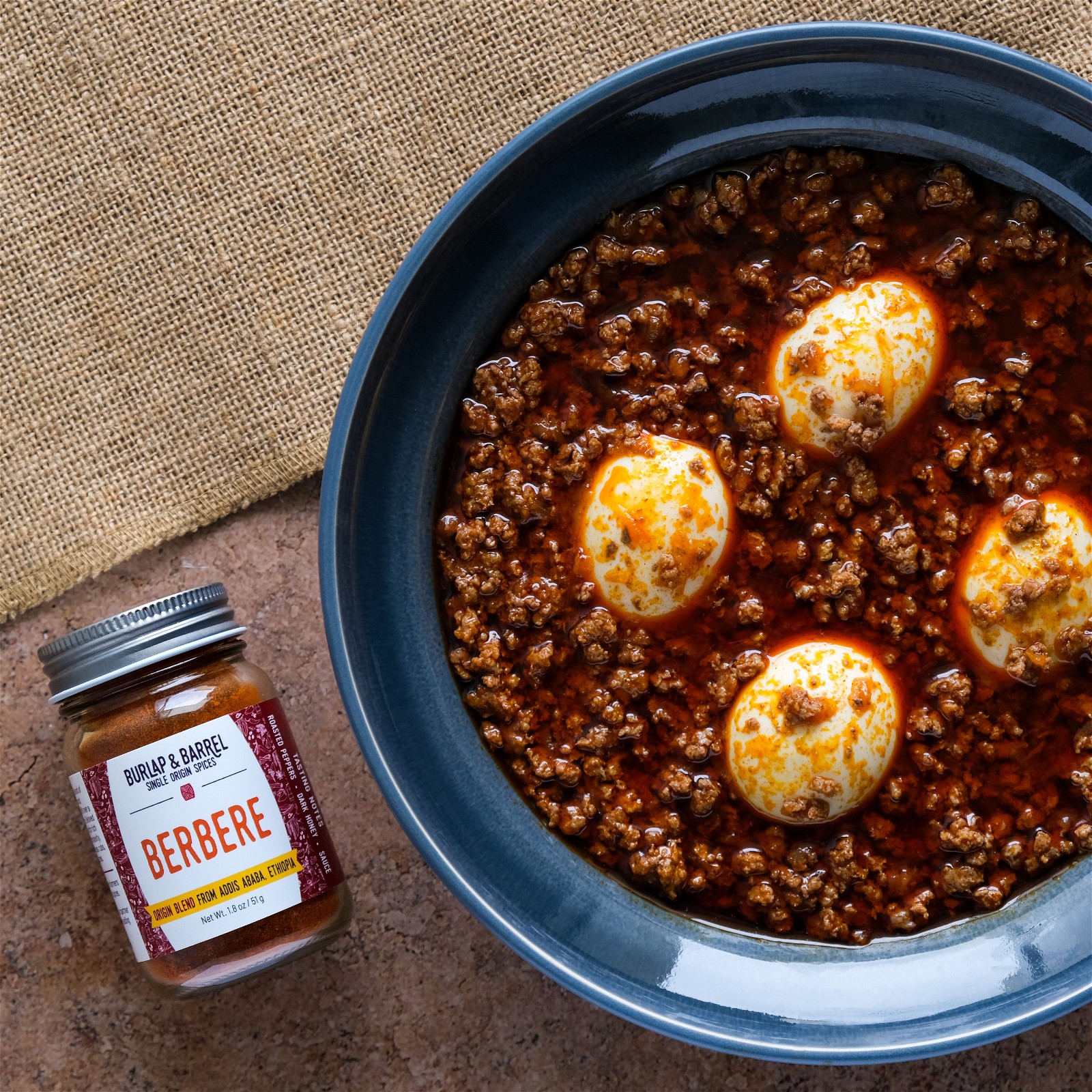 Image of Menchet Abesh (Ground Meat with Eggs)