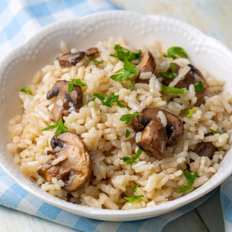 Risotto champignon recept
