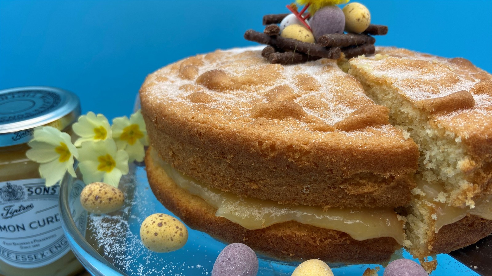 Image of Lemon Curd Easter Cake