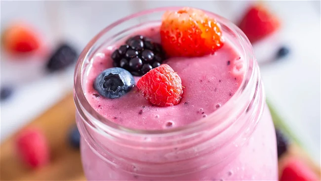 Image of Berry Cacao Collagen Smoothie