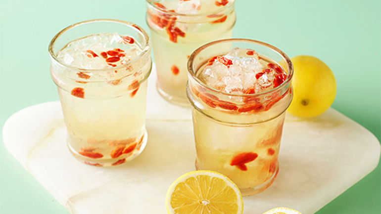 Image of Goji Lemonade Recipe