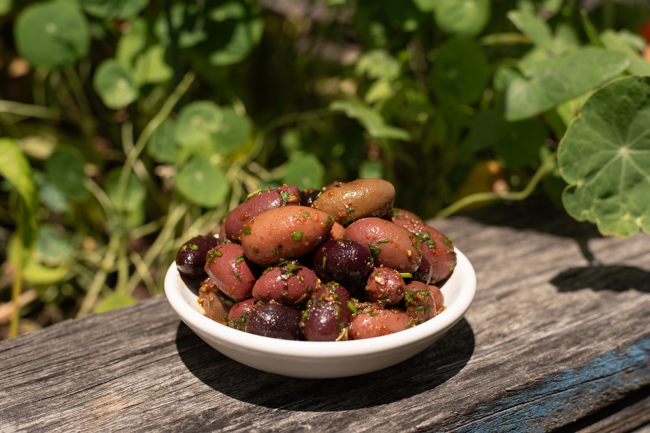 Image of argentinian marinated mixed olives