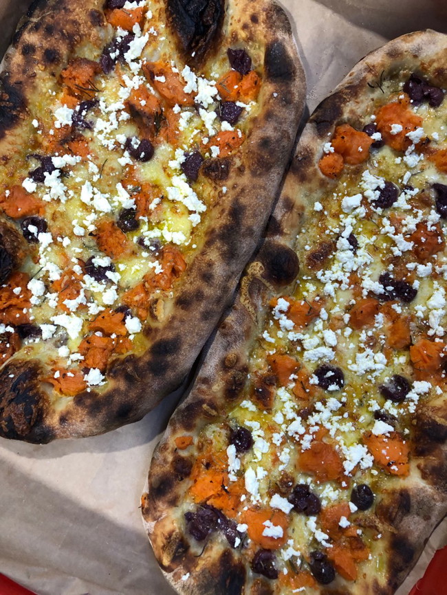 Image of baker bleu's sweet potato pizza