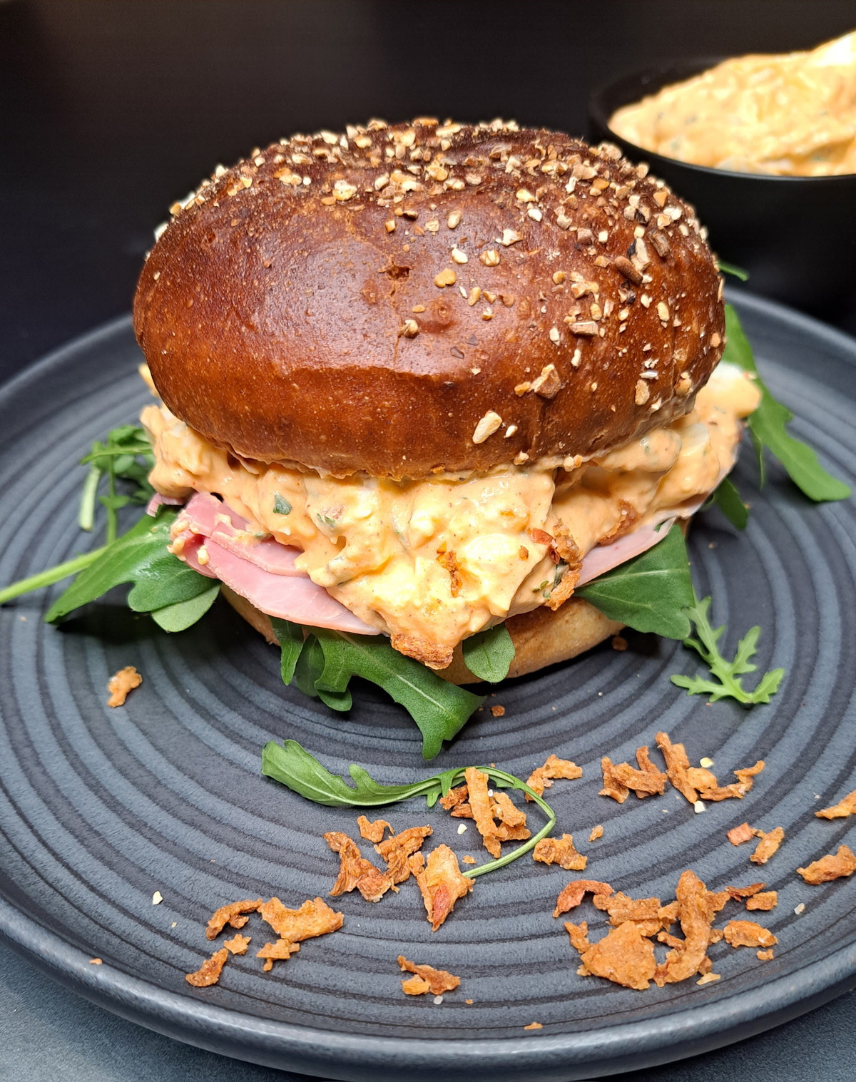 Deluxe Eiersalat-Burger