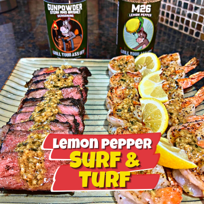 Image of Lemon Pepper Surf & Turf
