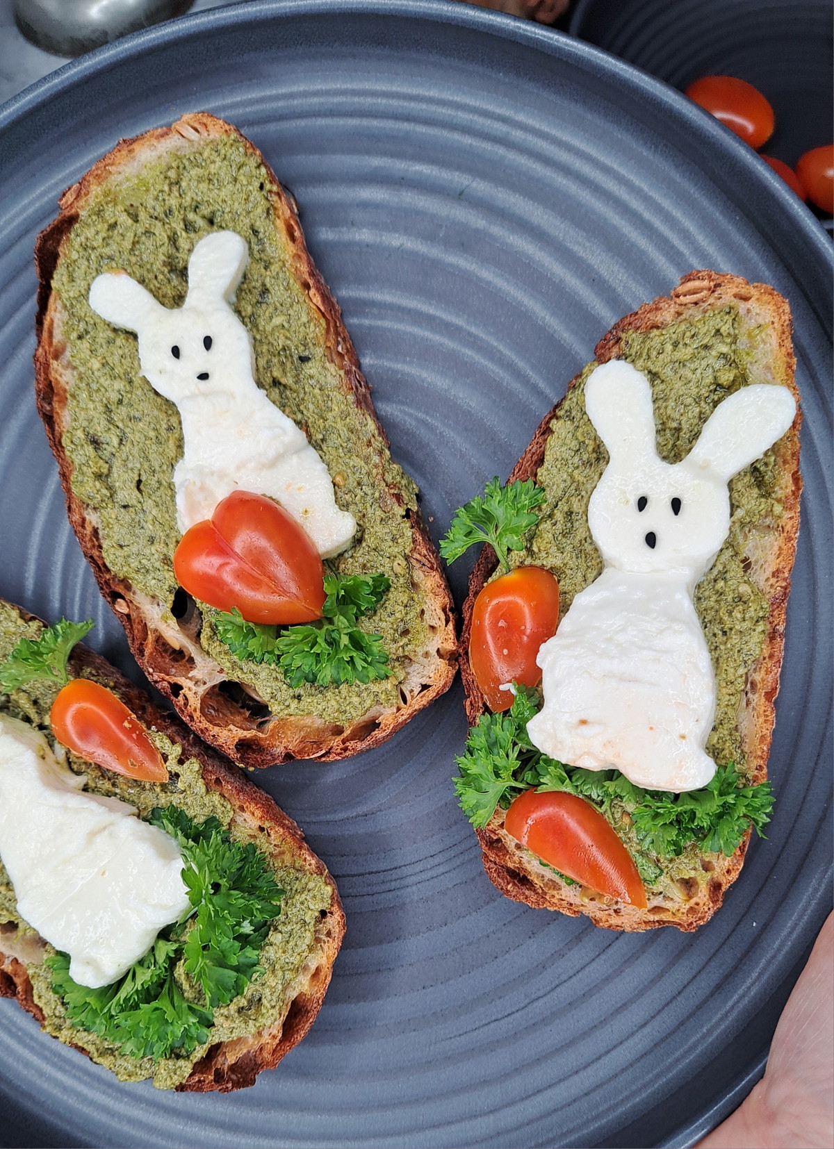 Leckere Oster-Bruschetta