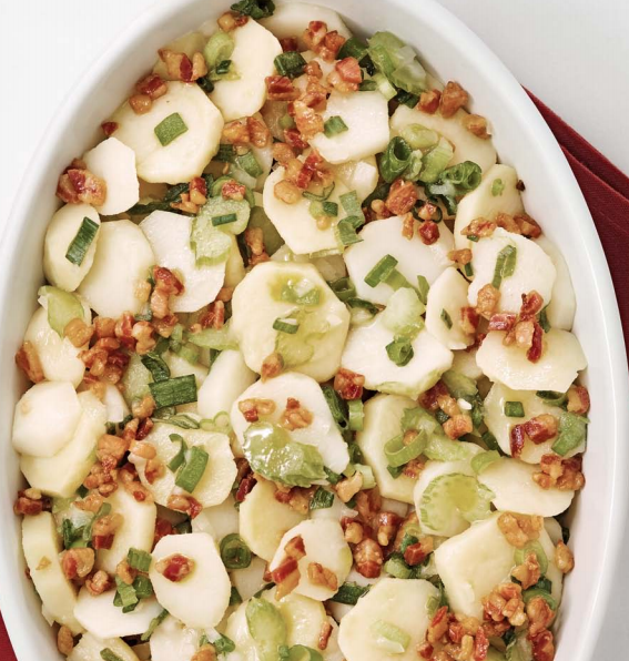 Potato Salad with Crispy Pancetta