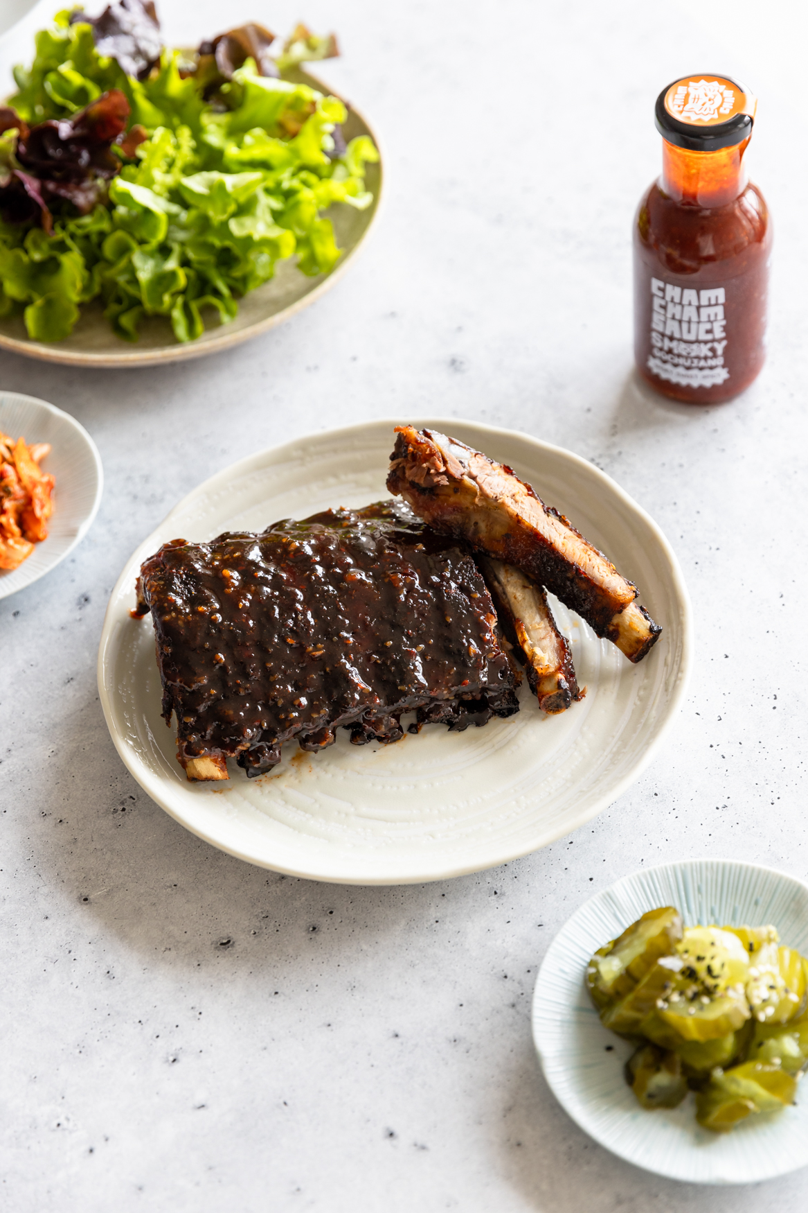 Image of Smoky Gochujang Pork Ribs