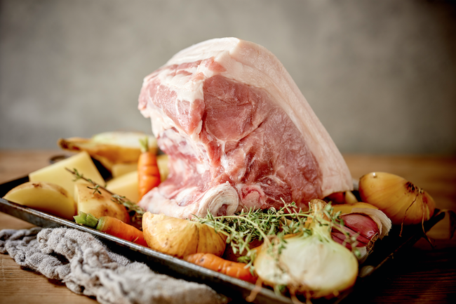 Image of Roast Pork Loin with Roasted Veg